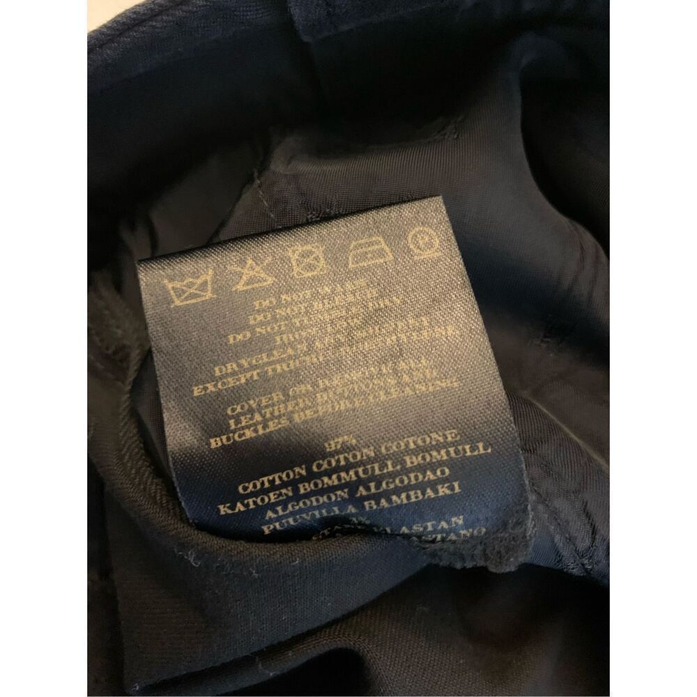 Burberry cotton black pants women's size 8 - Picture 8 of 8